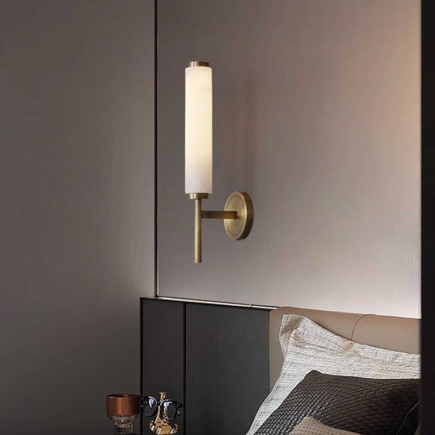 Fontenot Alabaster Wall Sconce