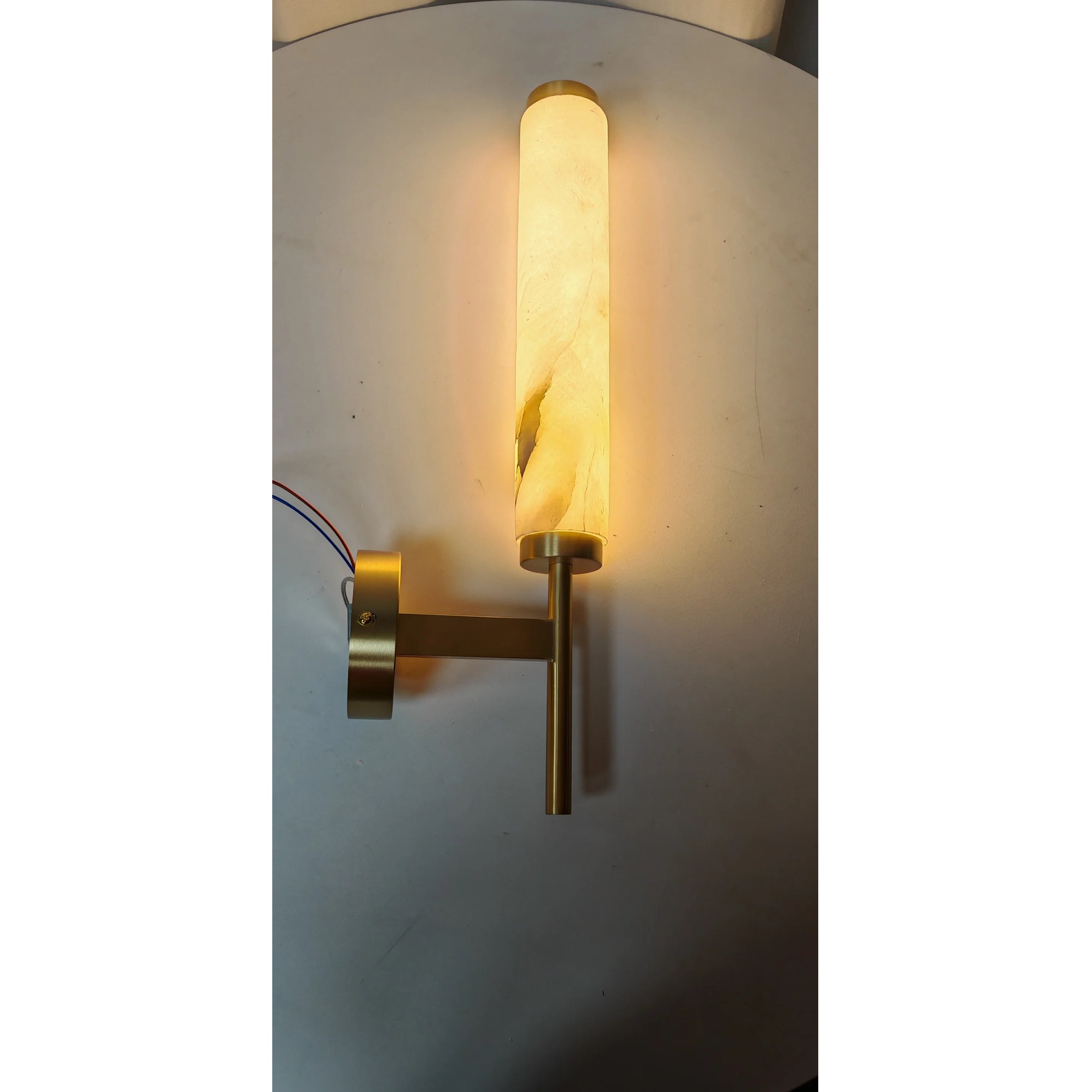 Fontenot Alabaster Wall Sconce