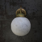French Alabaster Wall Sconce