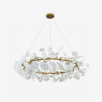 Carias Series Circle Gingko Chandelier