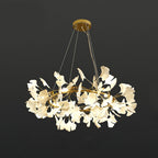 Carias Series Circle Gingko Chandelier