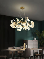 Carias Series Circle Gingko Chandelier