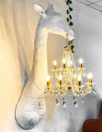 Giraffe Sculpture Wall Lamp