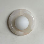 Gravure Onyx Sconce