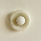 Gravure Onyx Sconce