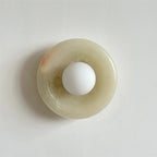 Gravure Onyx Sconce
