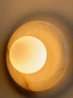 Gravure Onyx Sconce