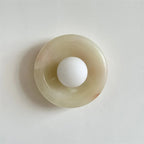 Gravure Onyx Sconce