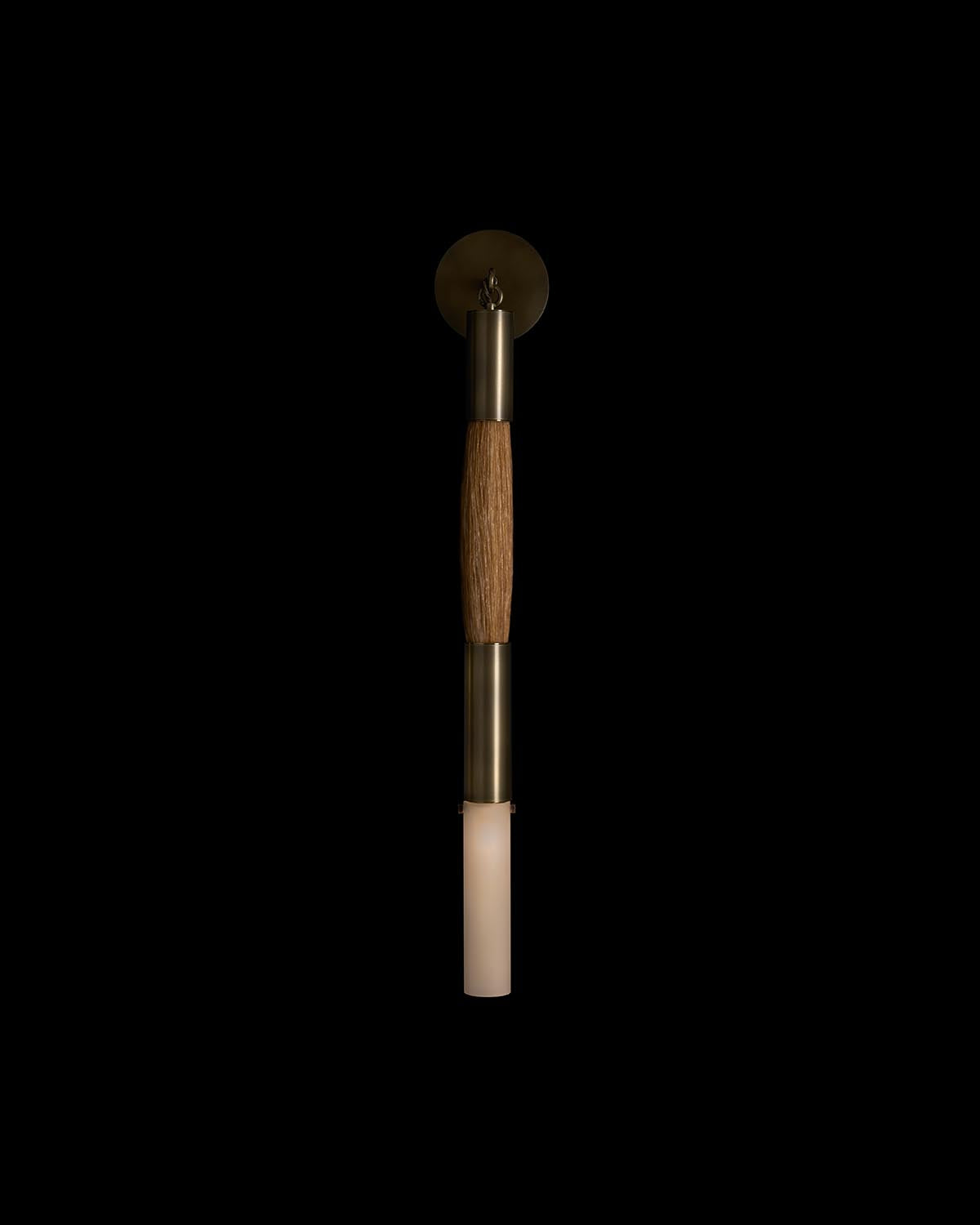 Horsehair 1 Sconce