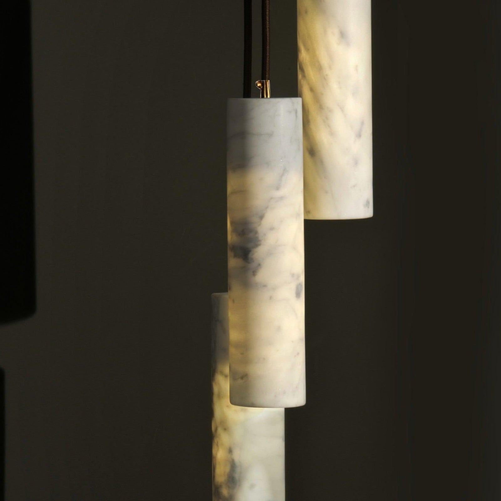 Silo Alabaster Ceiling Light