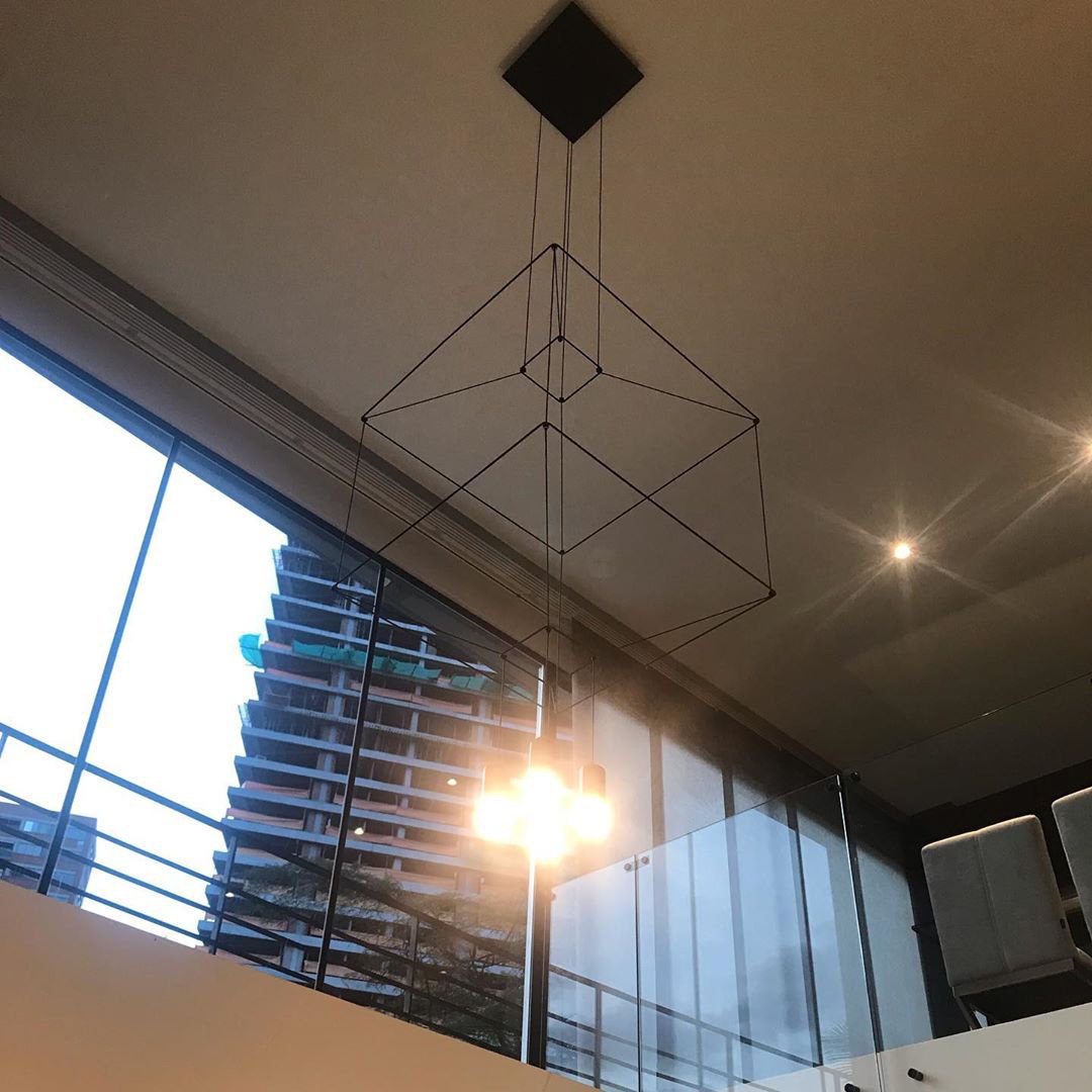 Wireflow Volumetric Pendant Light