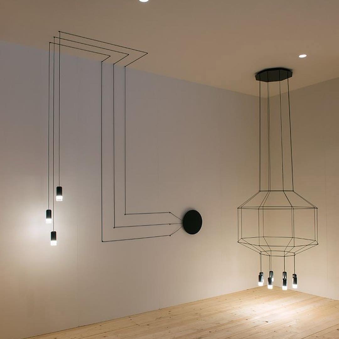 Wireflow Volumetric Pendant Light