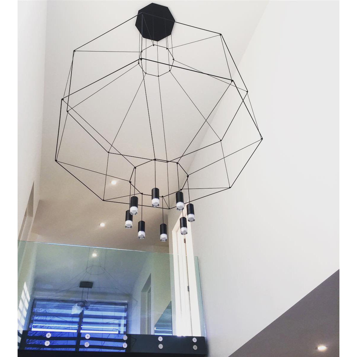 Wireflow Volumetric Pendant Light