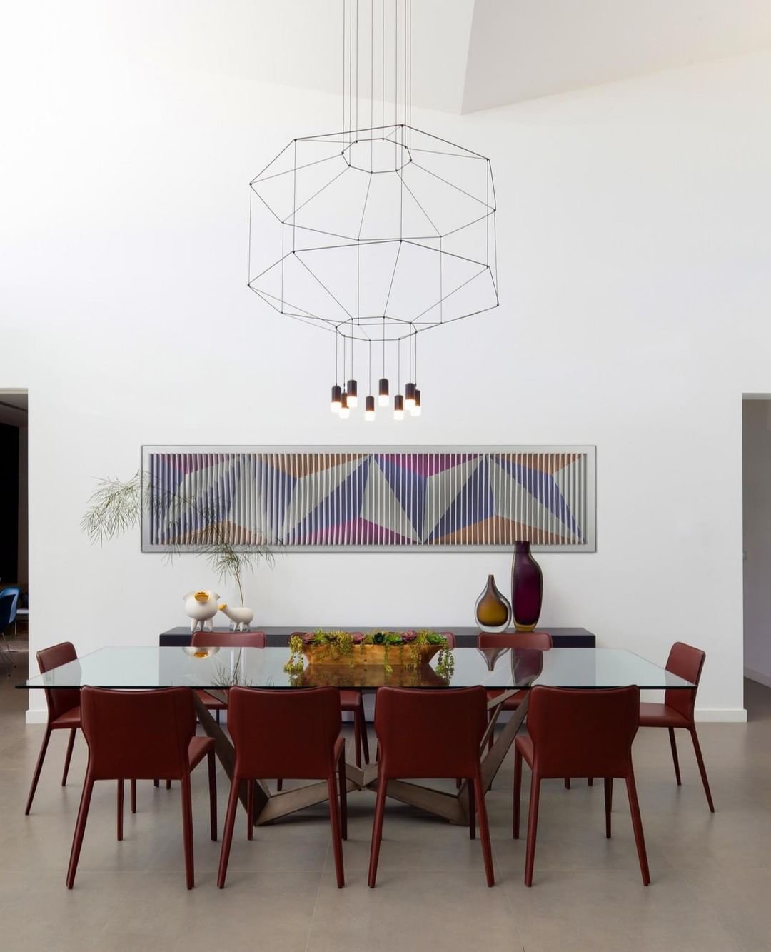 Wireflow Volumetric Pendant Light
