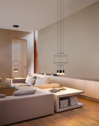Wireflow Volumetric Pendant Light