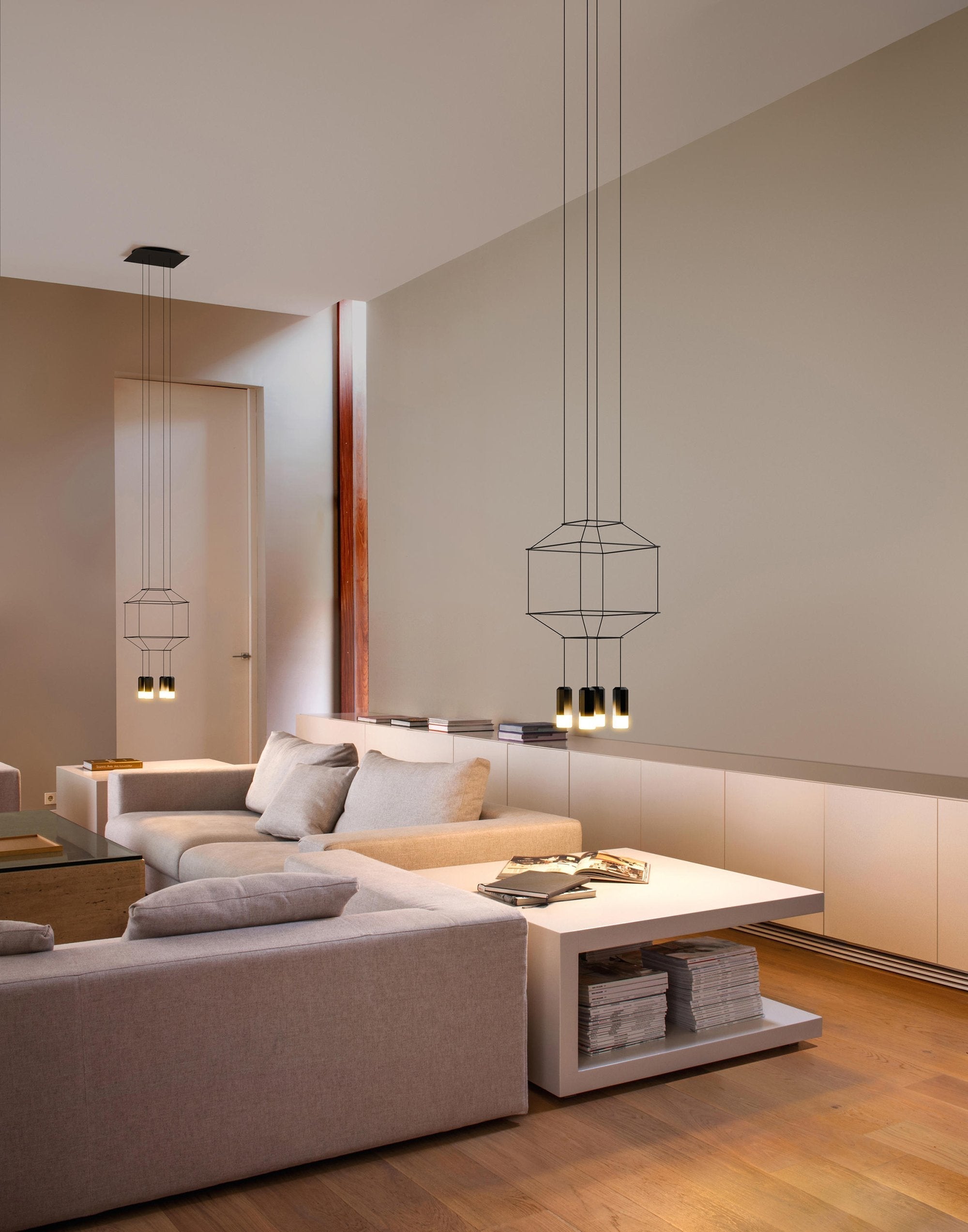 Wireflow Volumetric Pendant Light