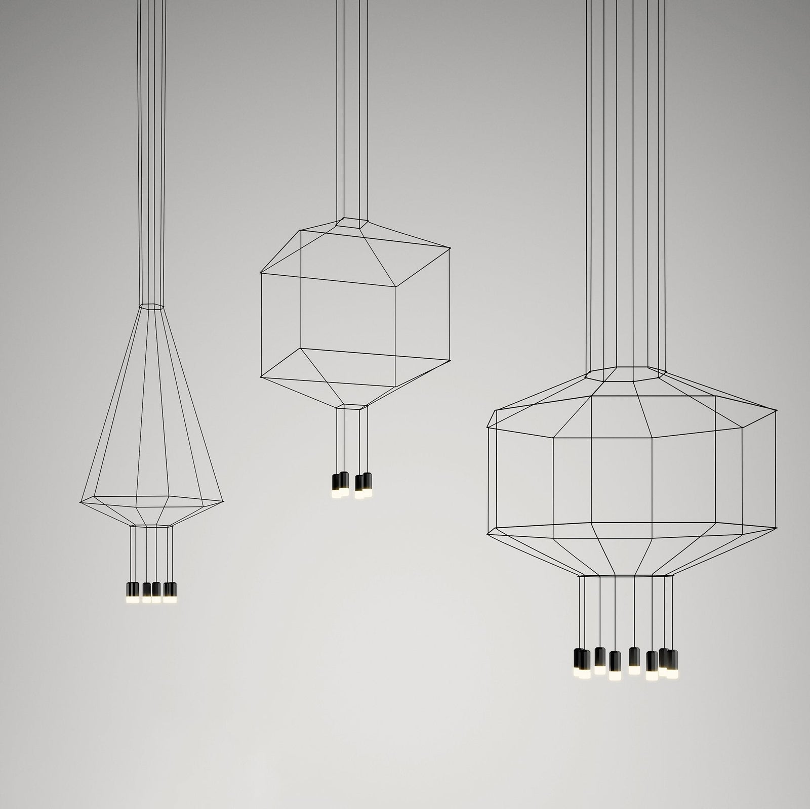 Wireflow Volumetric Pendant Light