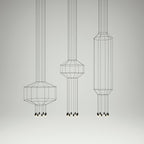 Wireflow Volumetric Pendant Light