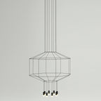 Wireflow Volumetric Pendant Light