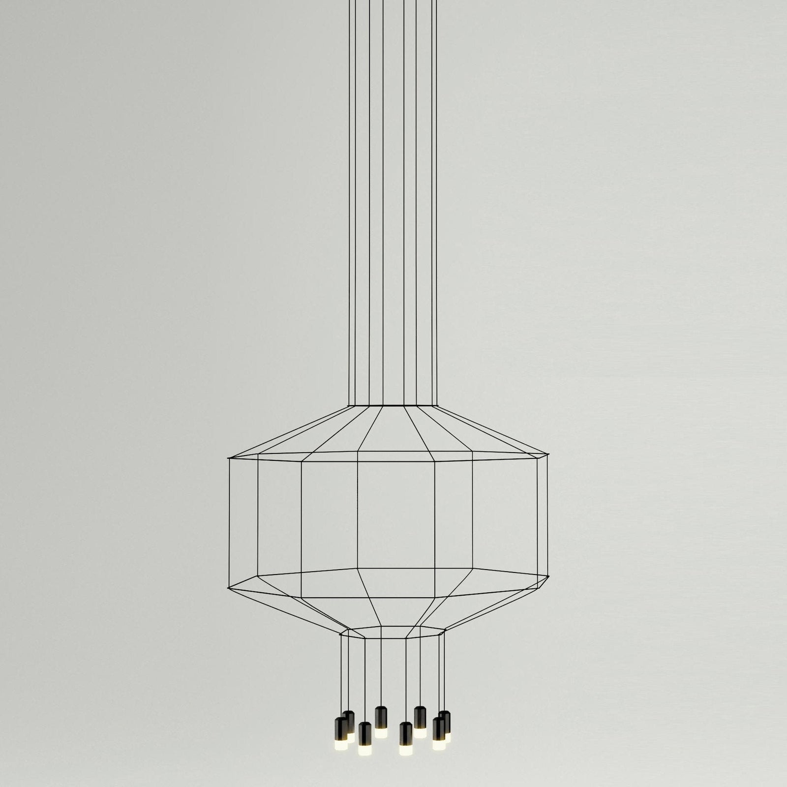Wireflow Volumetric Pendant Light