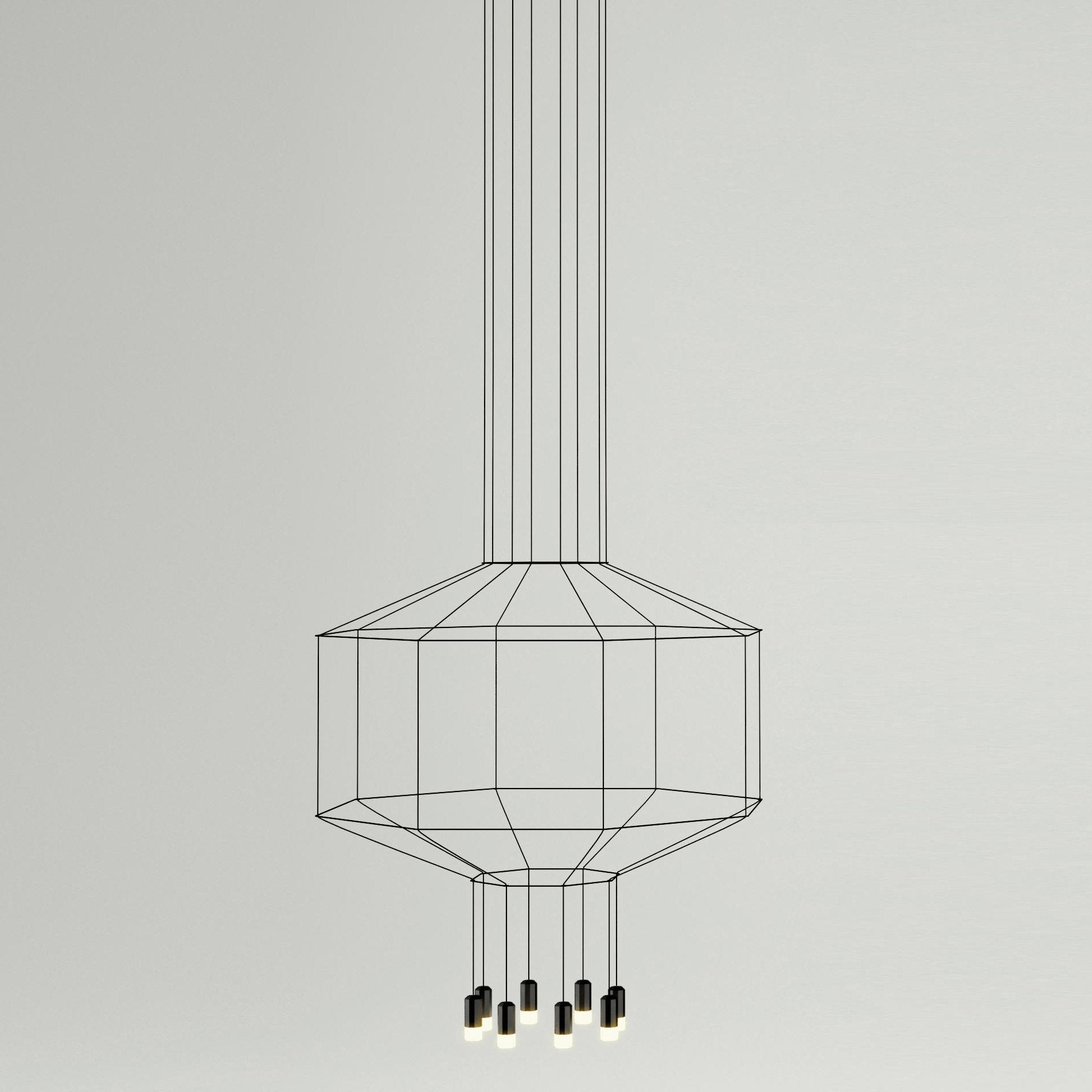 Wireflow Volumetric Pendant Light
