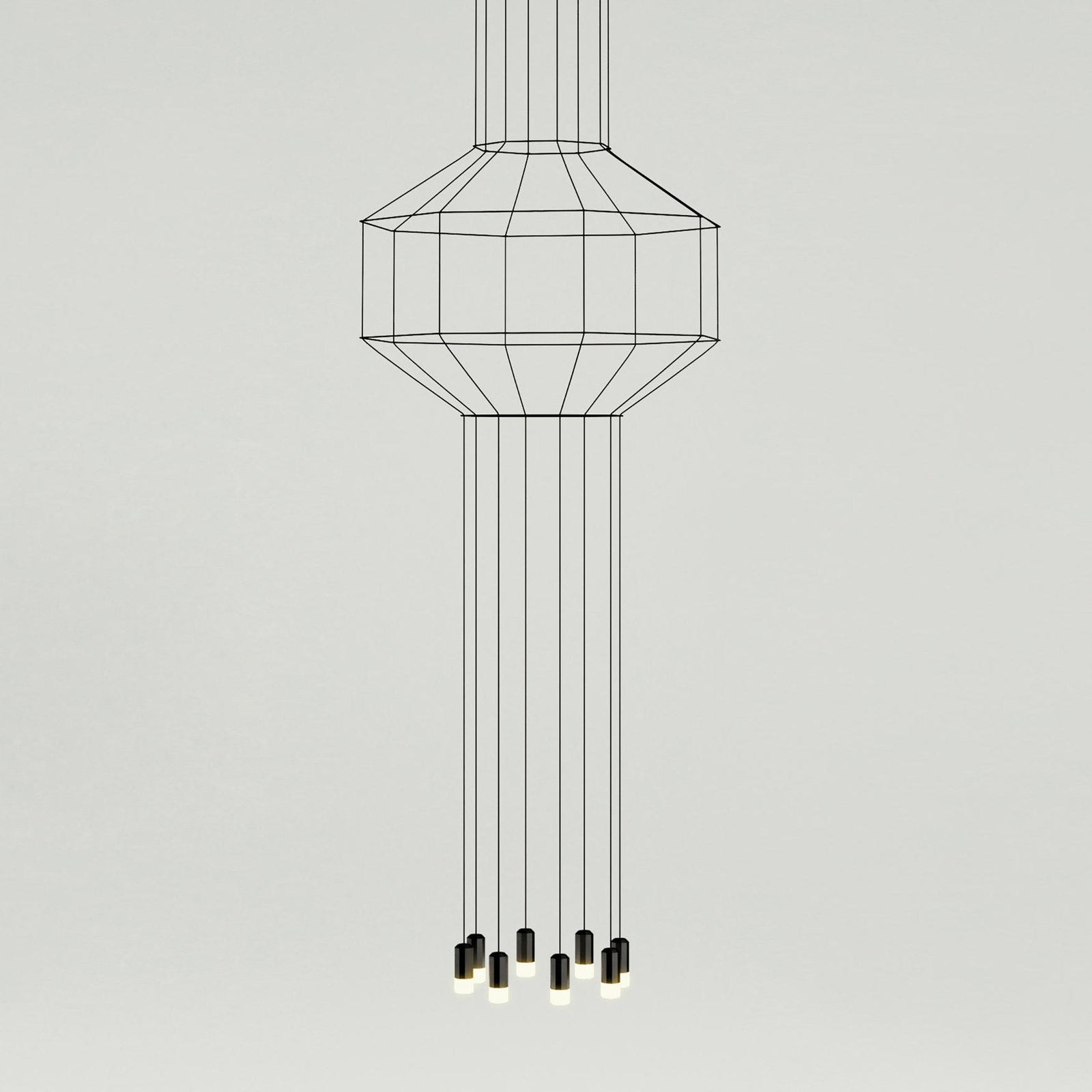 Wireflow Volumetric Pendant Light