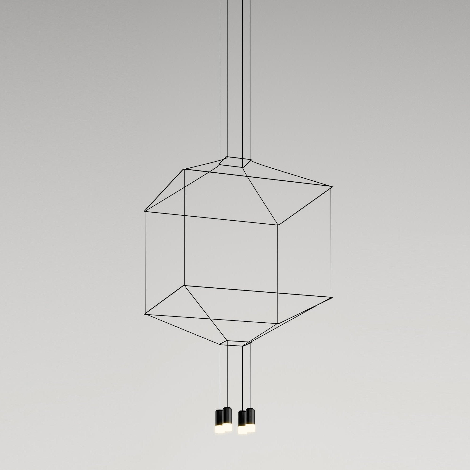 Wireflow Volumetric Pendant Light