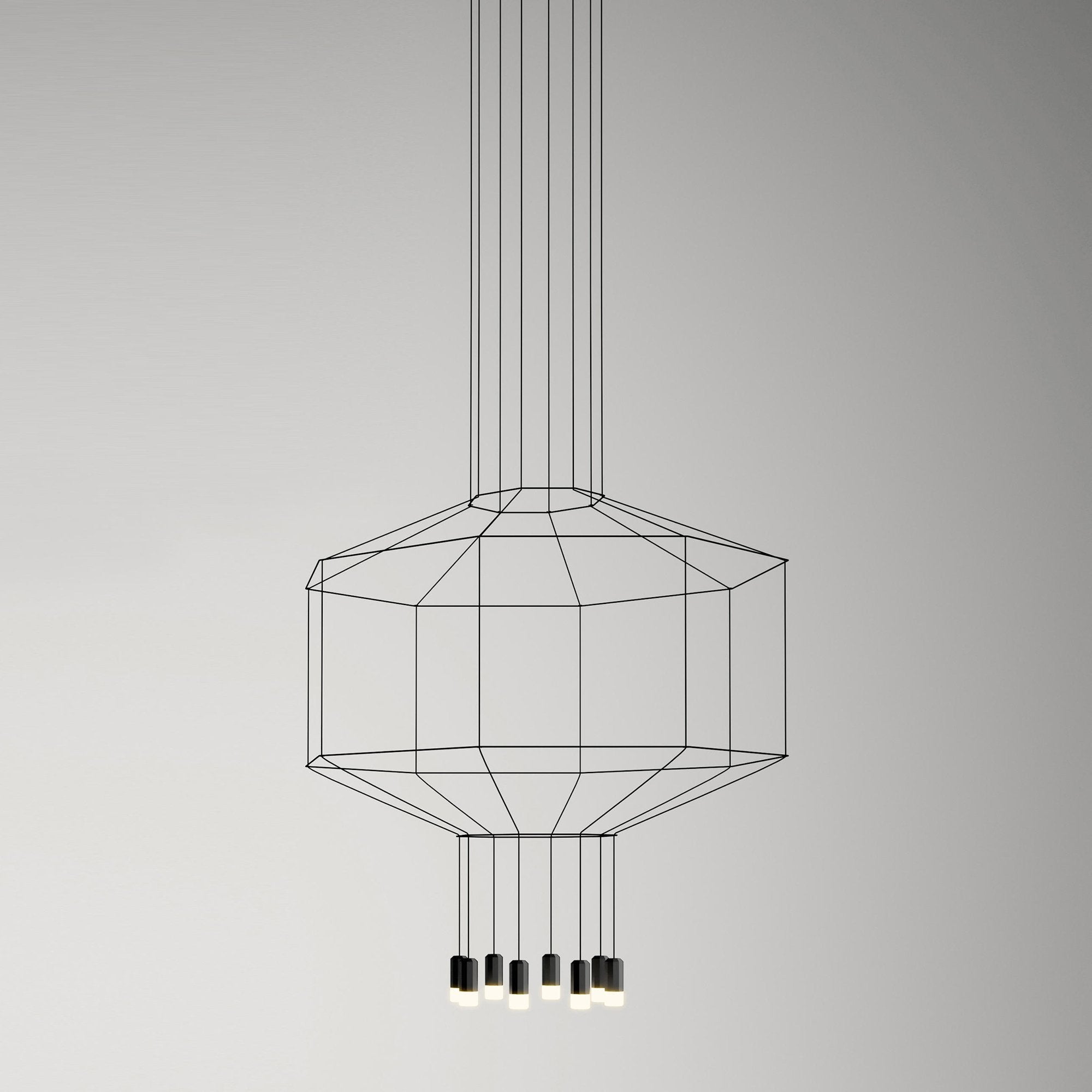 Wireflow Volumetric Pendant Light