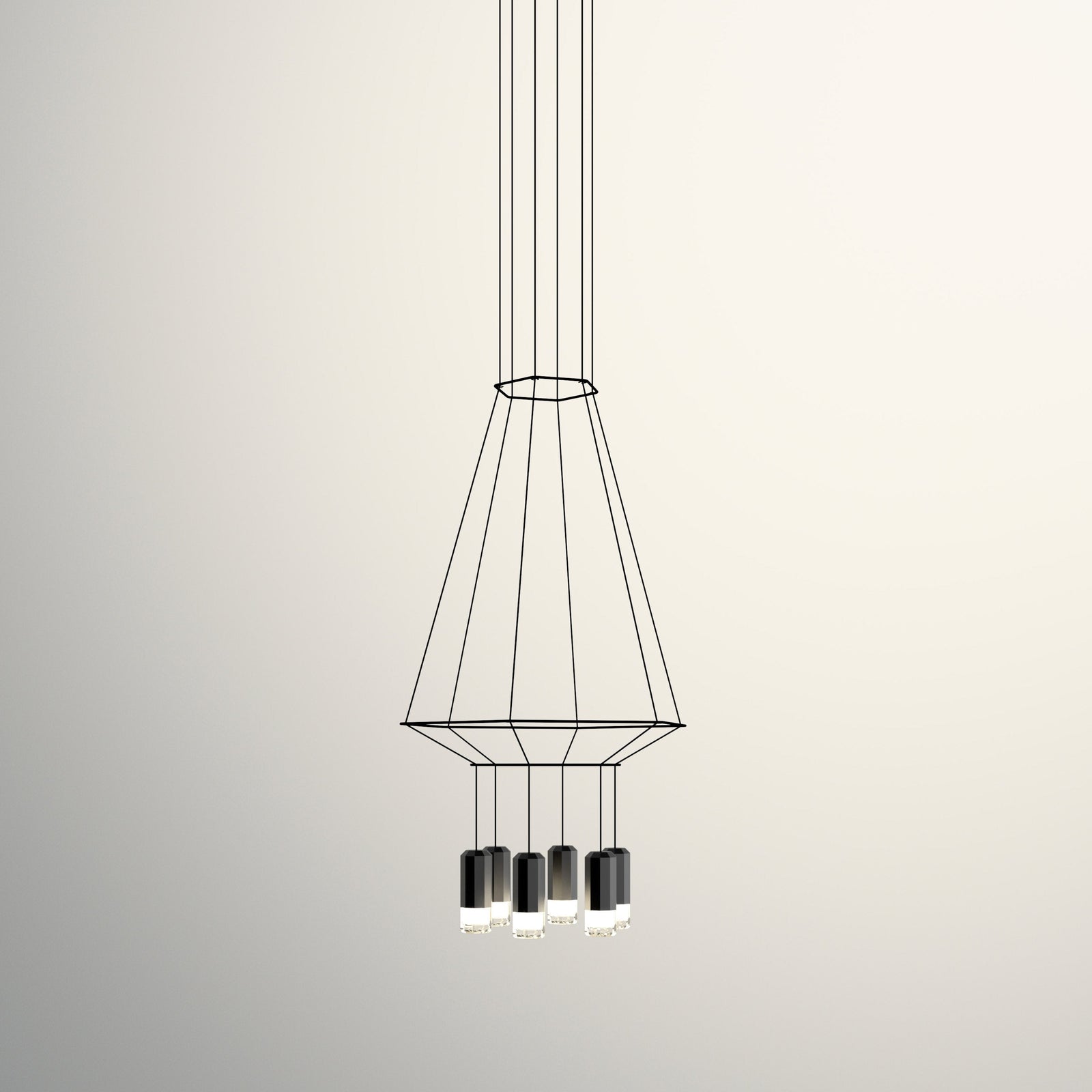 Wireflow Volumetric Pendant Light