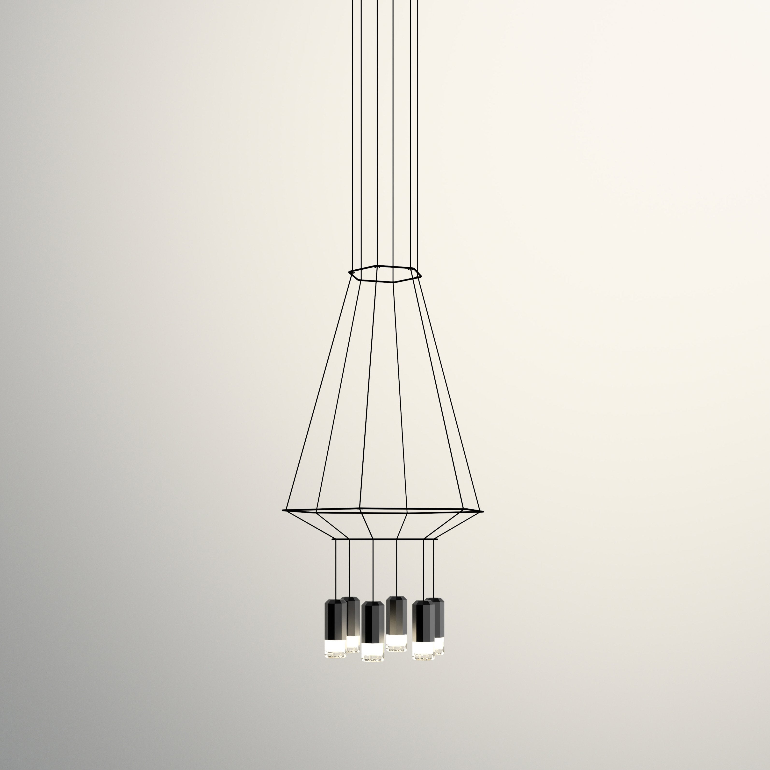 Wireflow Volumetric Pendant Light