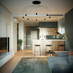 Wireflow Volumetric Pendant Light