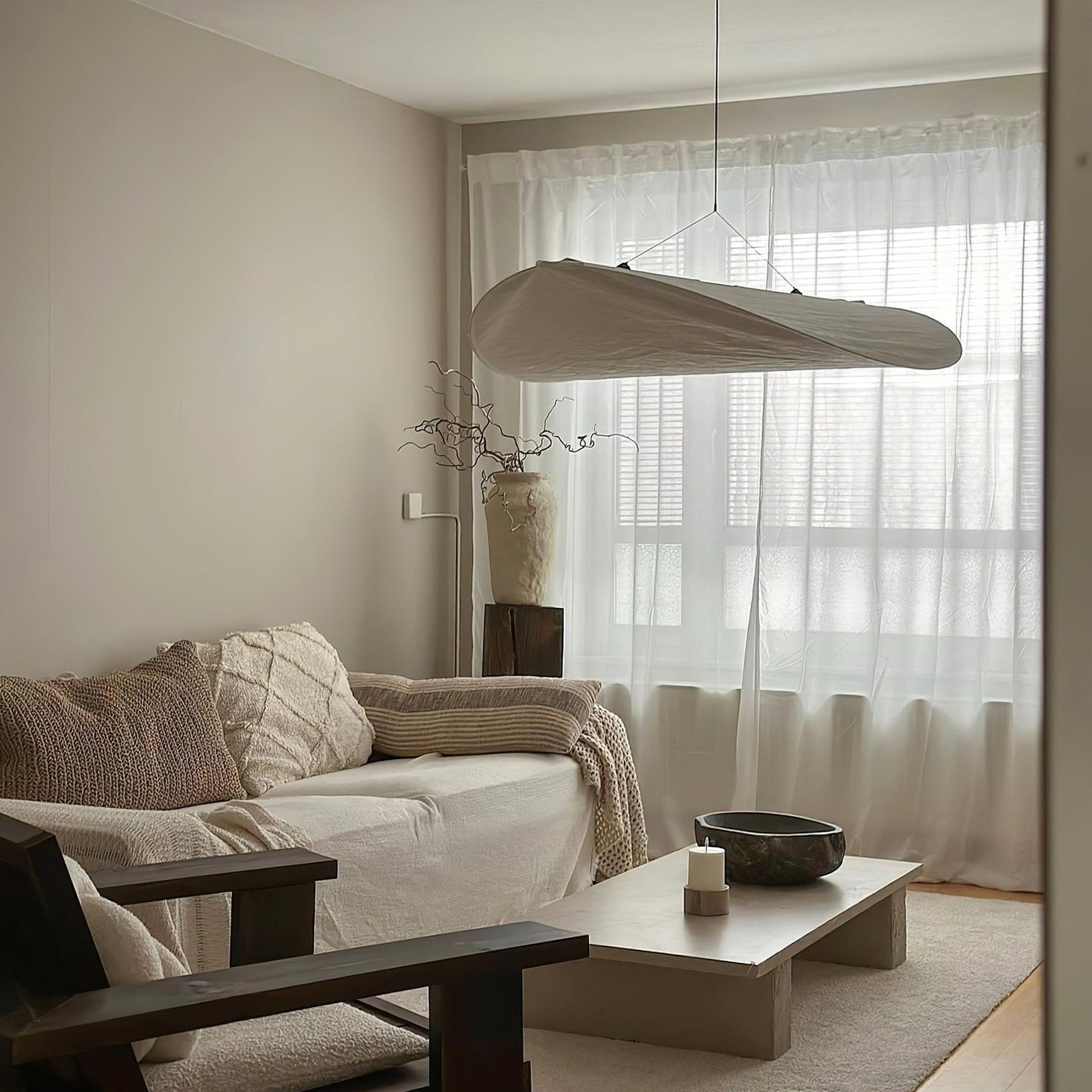 Latia Paper Pendant Lighting