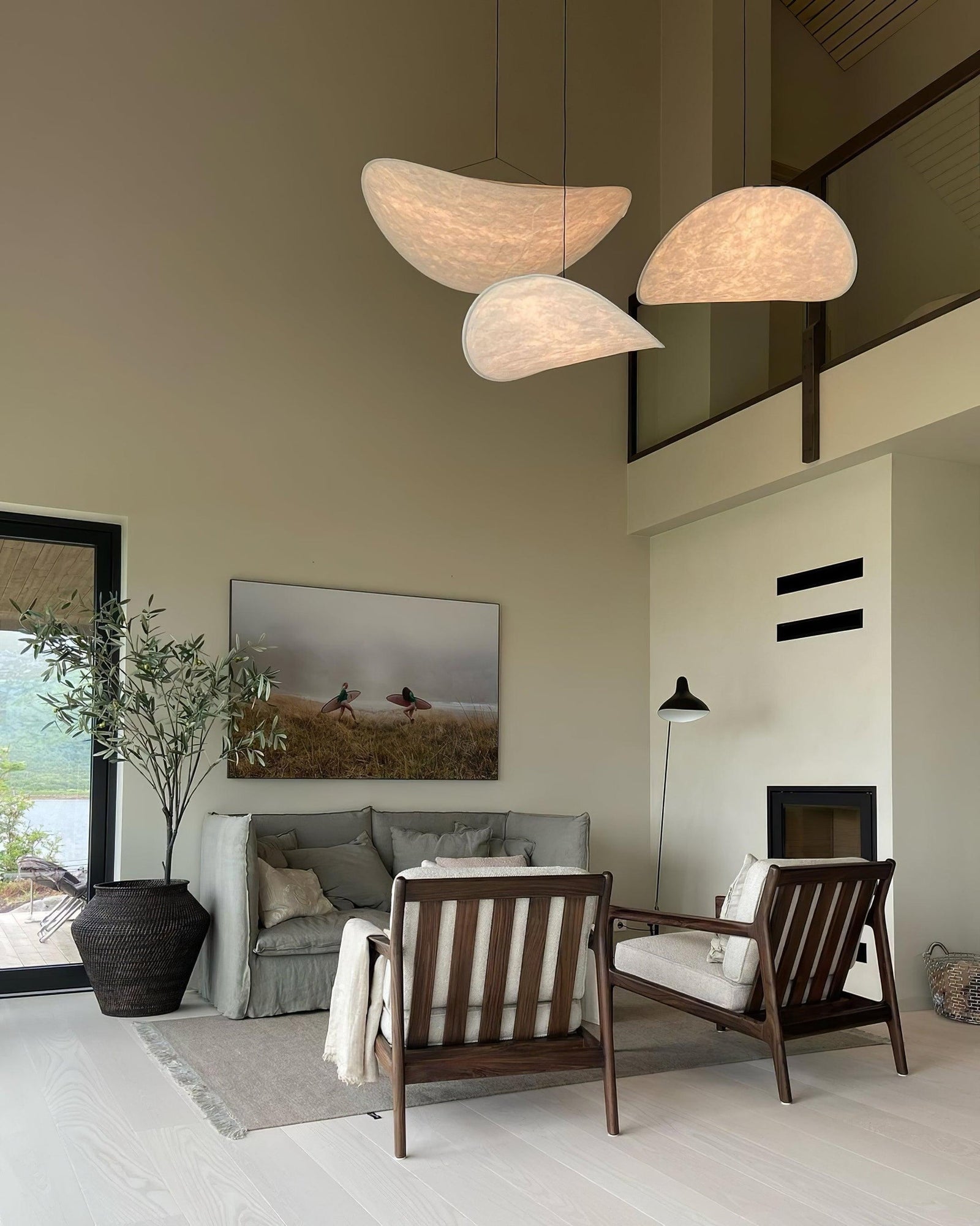 Latia Paper Pendant Lighting