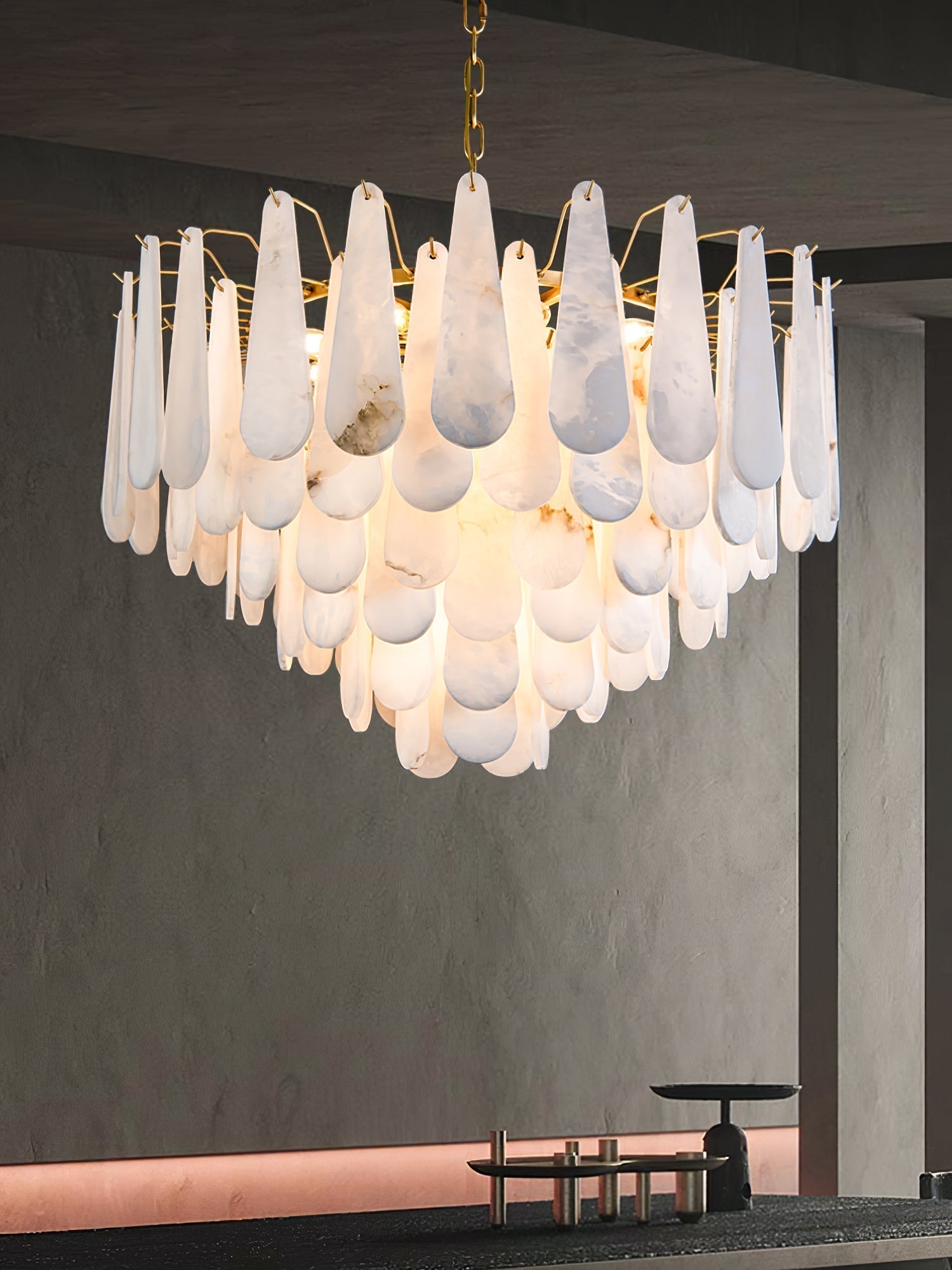 Nora Alabaster Chandelier