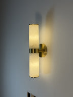 Levi Alabaster Wall Sconce