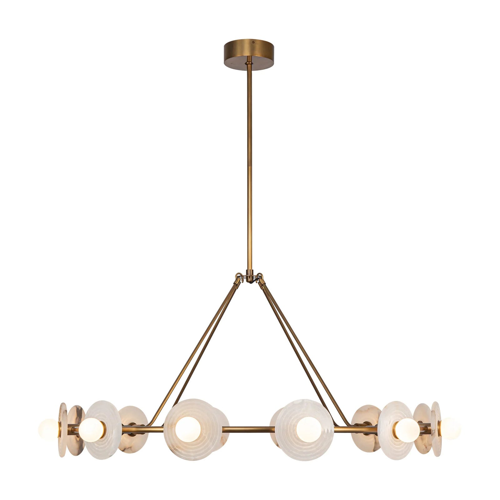 Levoy Alabaster Chandelier