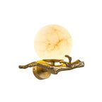 Lunar Alabaster Wall Sconce