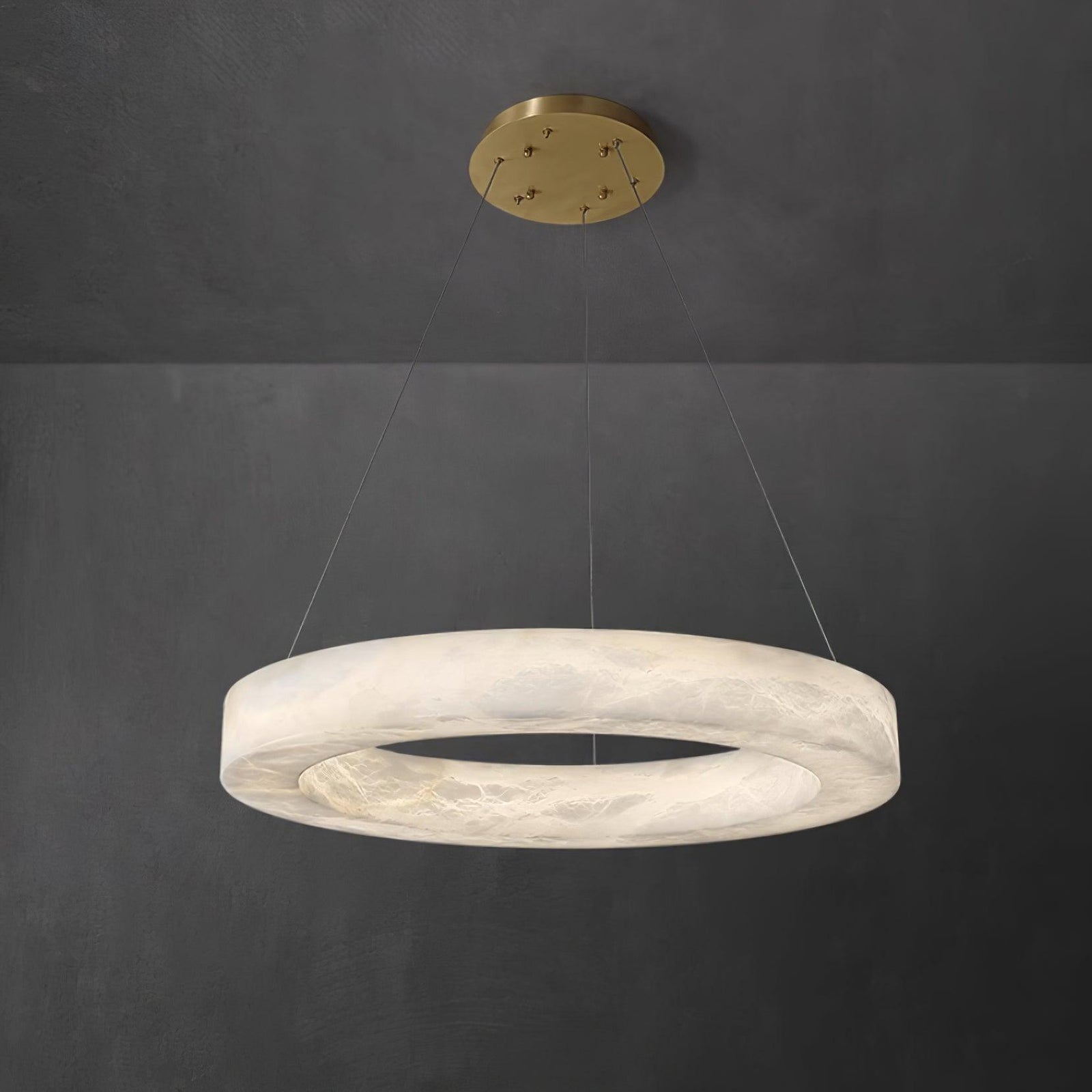 Heming Alabaster Chandelier