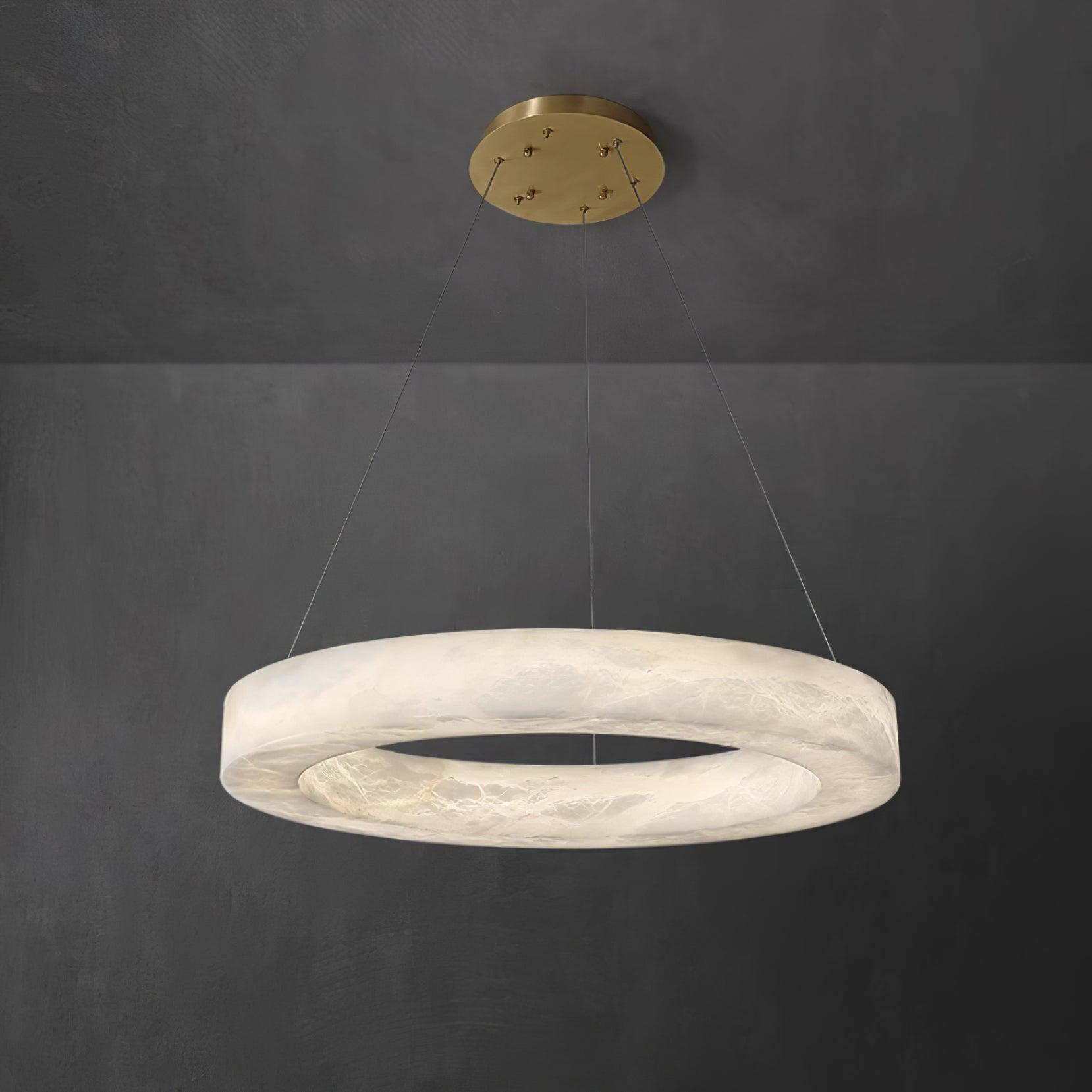 Heming Alabaster Chandelier