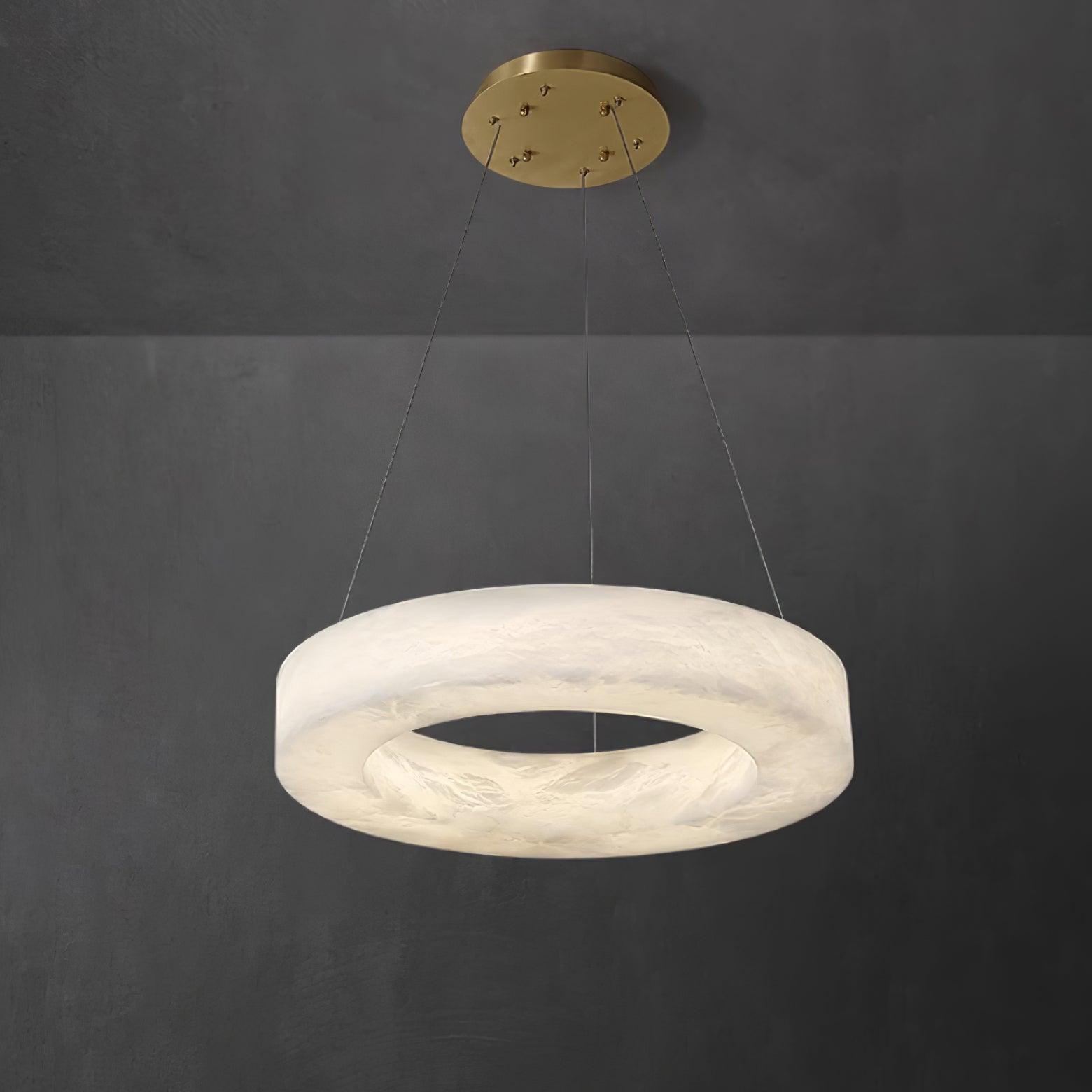 Heming Alabaster Chandelier