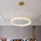Heming Alabaster Chandelier
