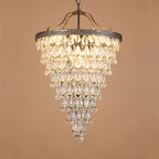 Martinee Crystal Inverted Pyramid Chandelier