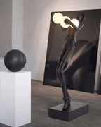 Michael Dancing Sculpture Floor Lamp