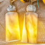 Vintage Drop Alabaster Sconce