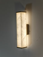 Moore Alabaster Wall Sconce