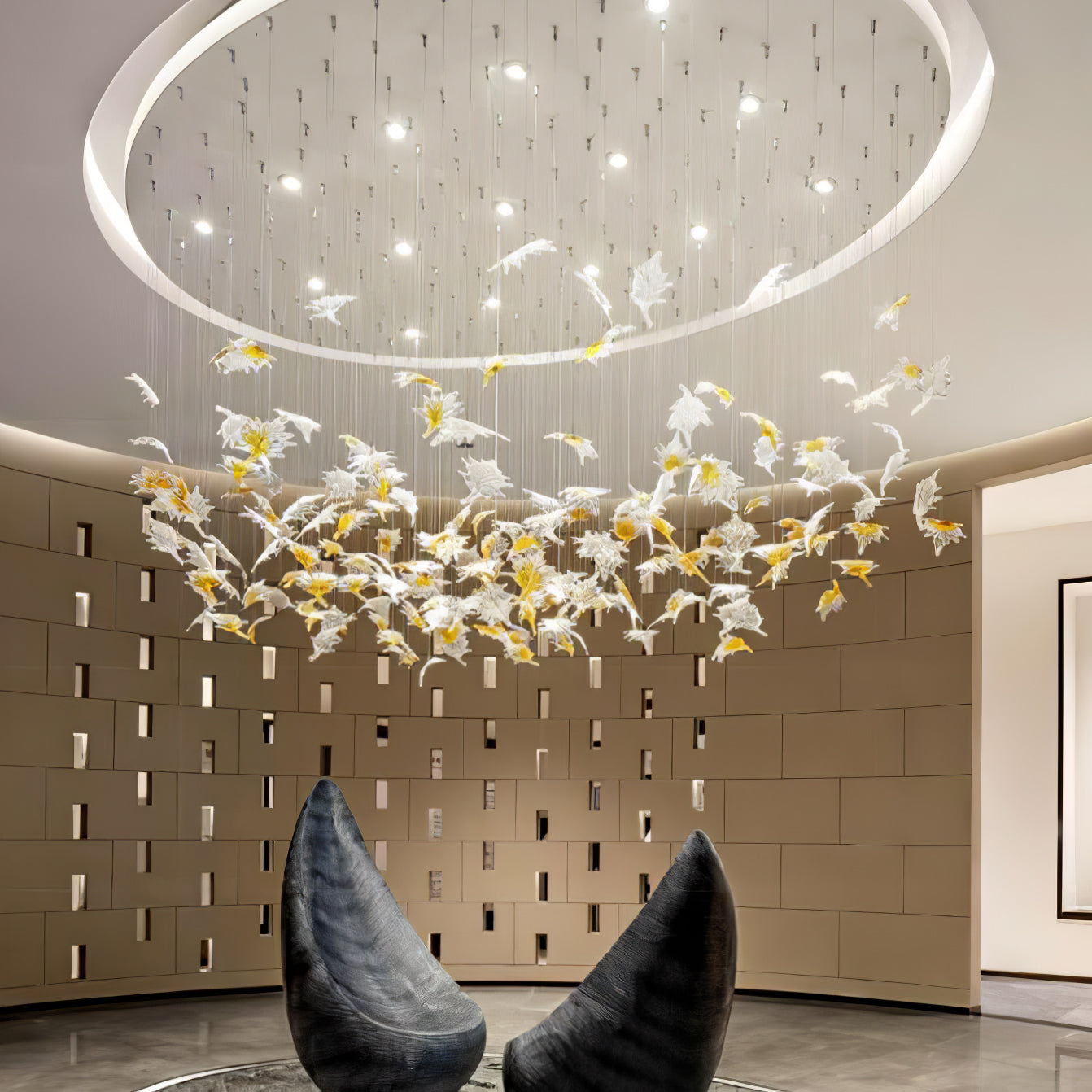 Longiotti Crystal Chandelier