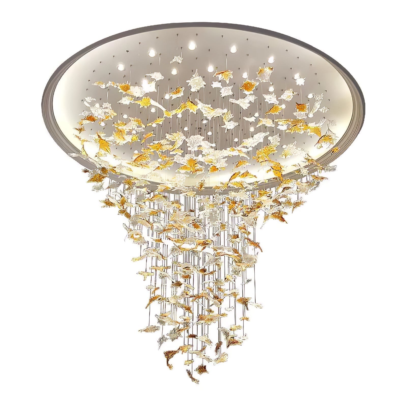 Longiotti Crystal Chandelier
