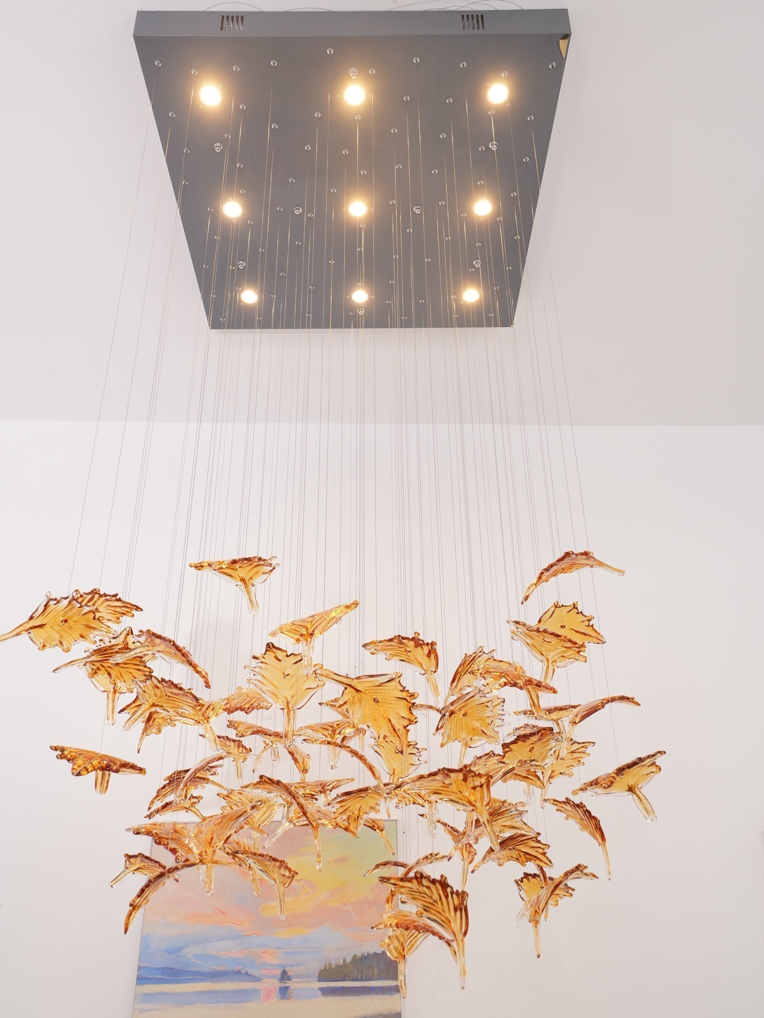 Longiotti Crystal Chandelier