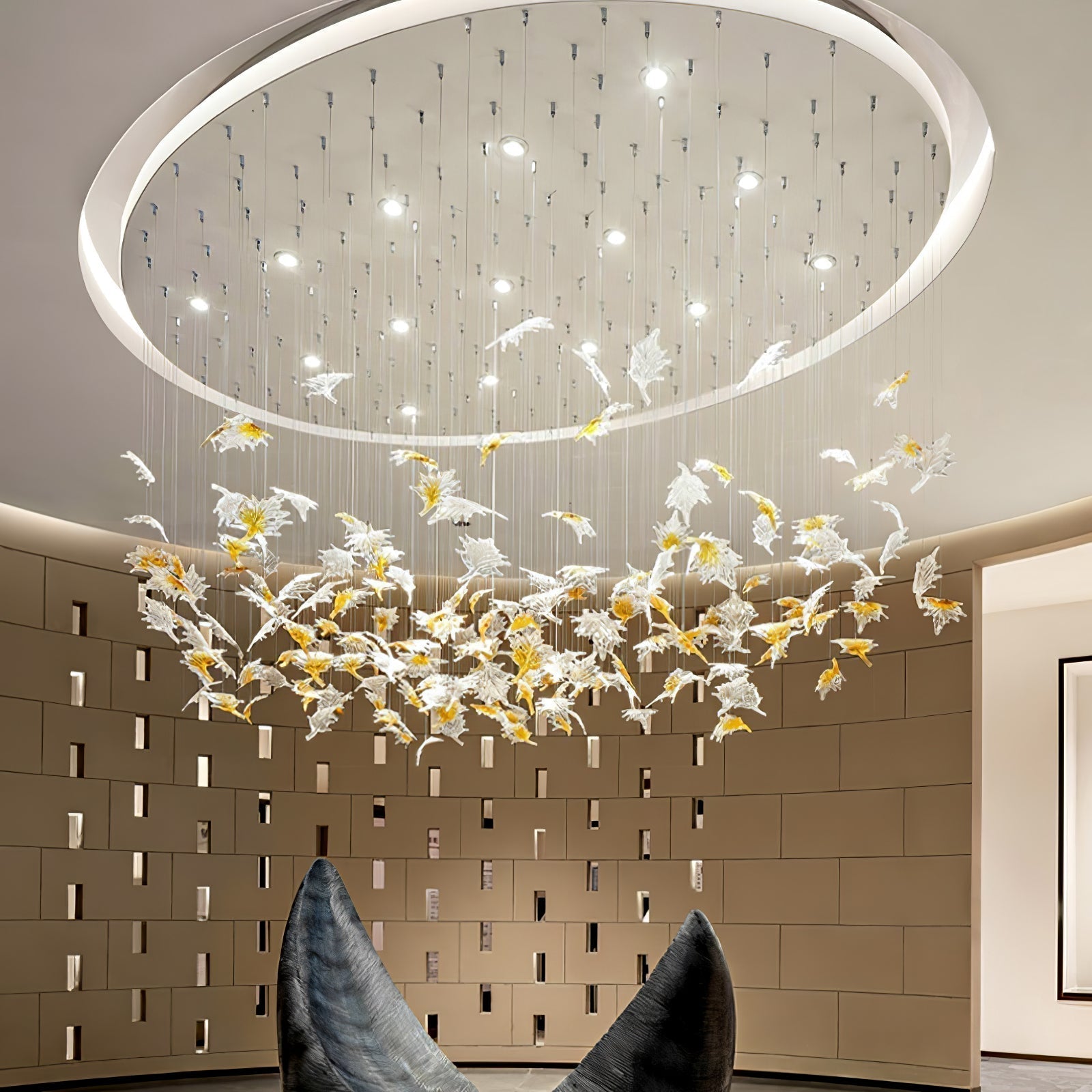 Longiotti Crystal Chandelier