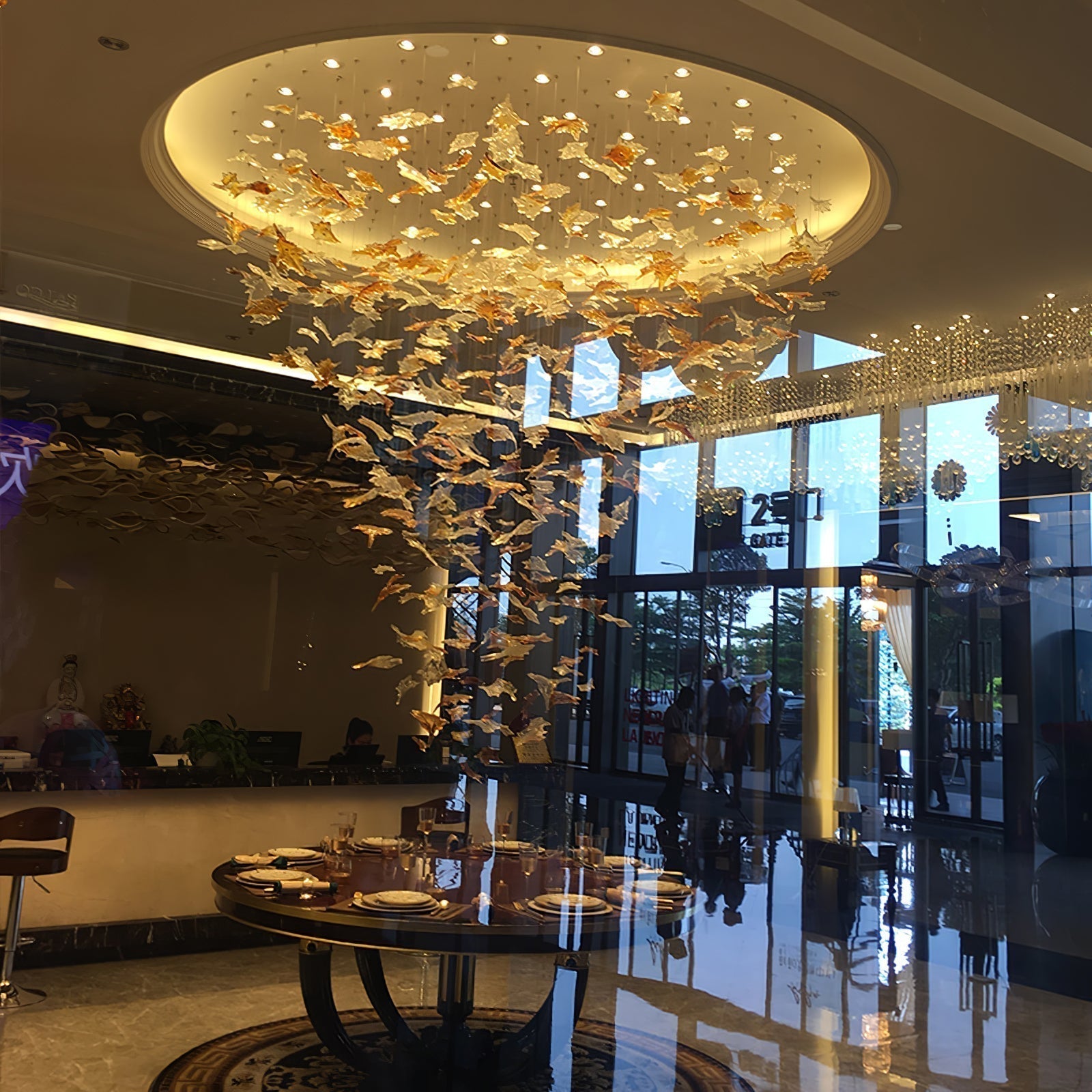 Longiotti Crystal Chandelier